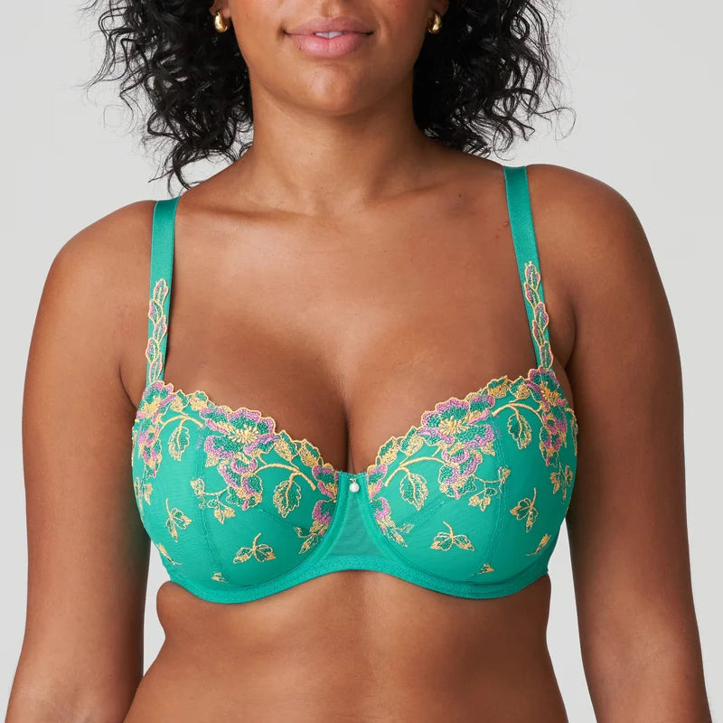 Primadonna - Lenca Padded Balcony Bra Sunny Teal