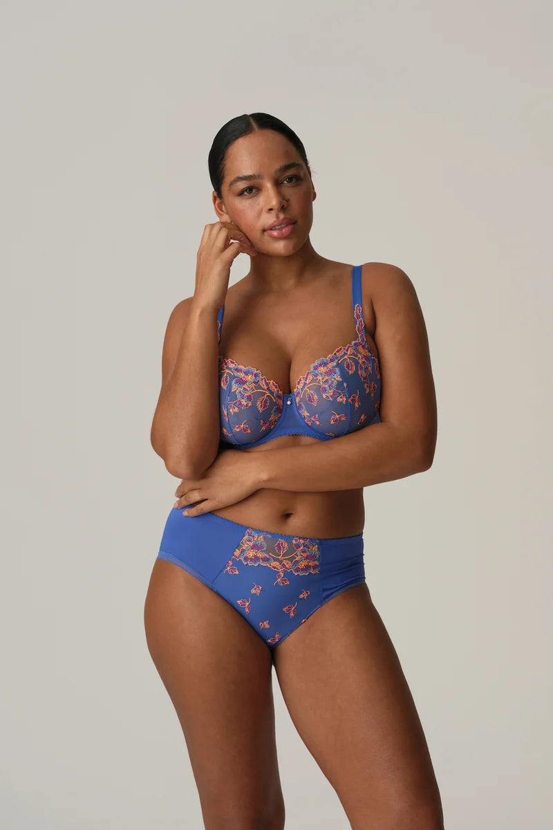Primadonna - Lenca Balcony Bra Vertical Seam Blue Eyes