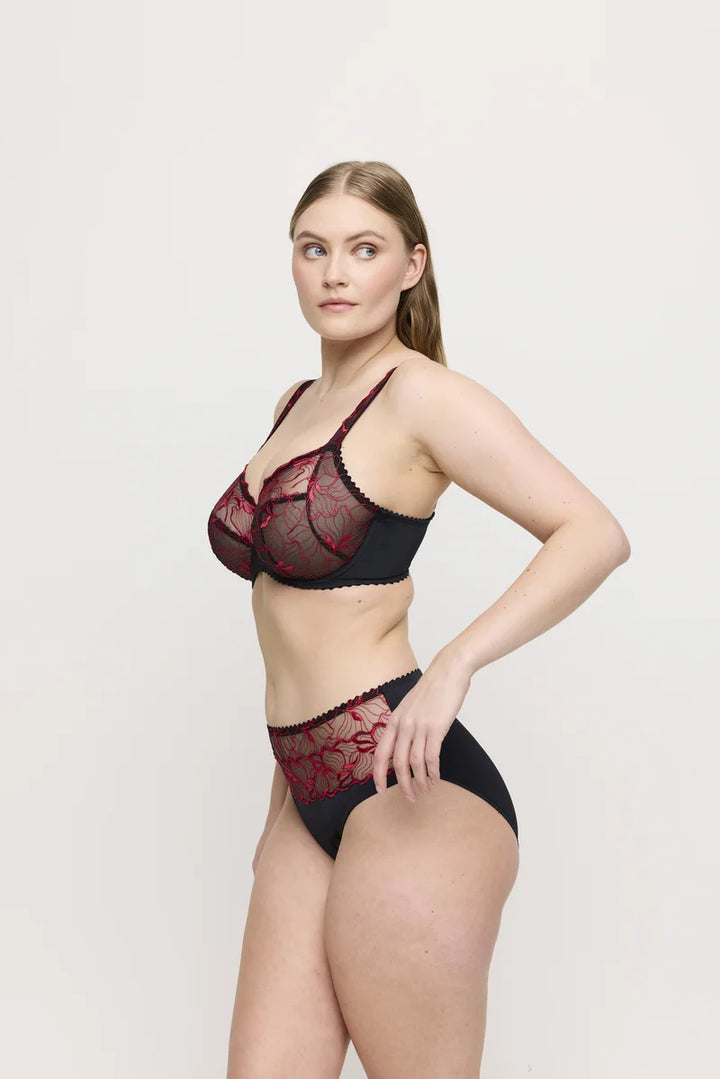 Primadonna - Springdale Full Briefs Black Rose