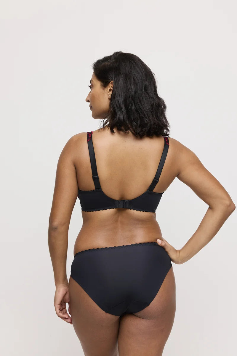 Primadonna - Springdale Plunge Bra Black Rose