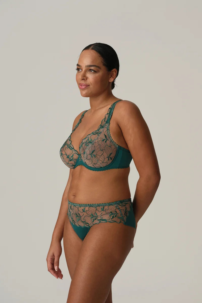 Primadonna - Springdale Plunge Bra Jasper Green