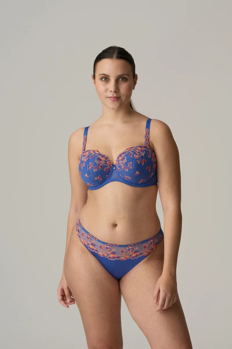 Primadonna - Lenca Padded Balcony Bra Blue Eyes