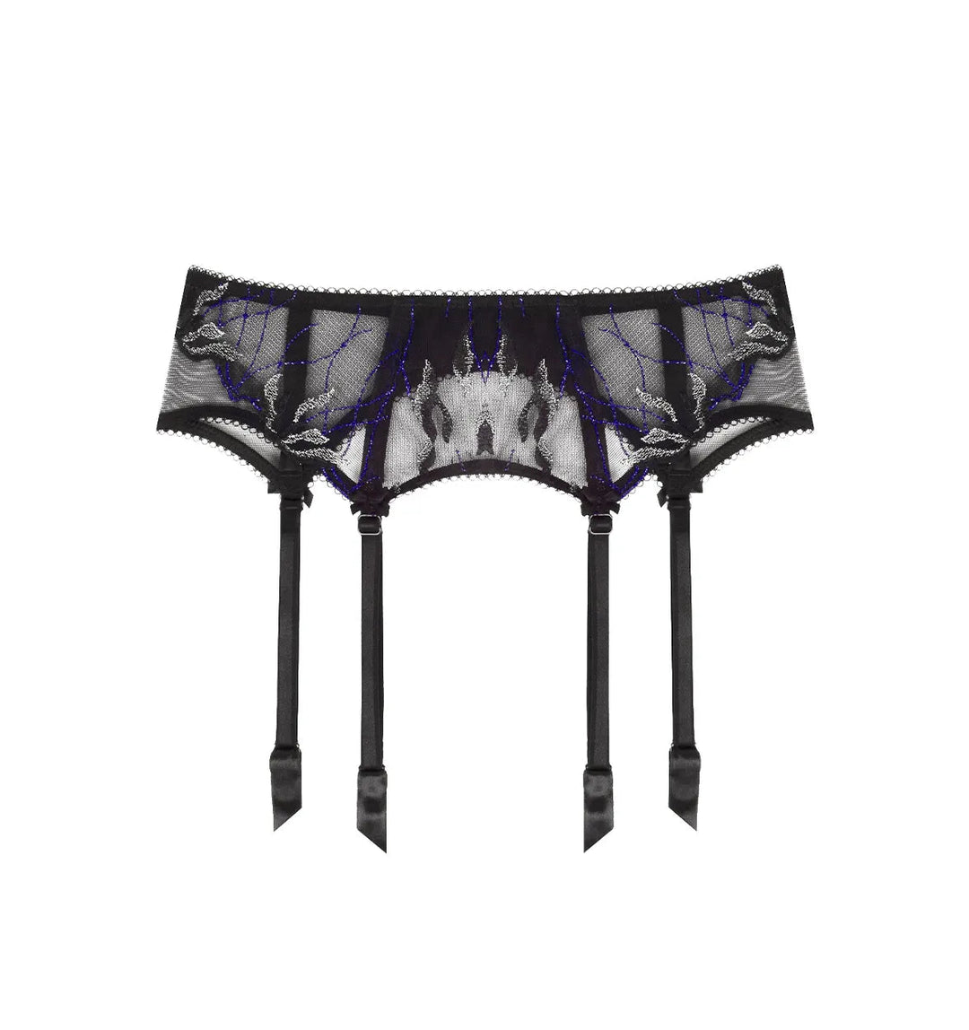 Lise Charmel - Les Nuits Chics Suspender Belt Nuit Argent Suspender Belt Lise Charmel