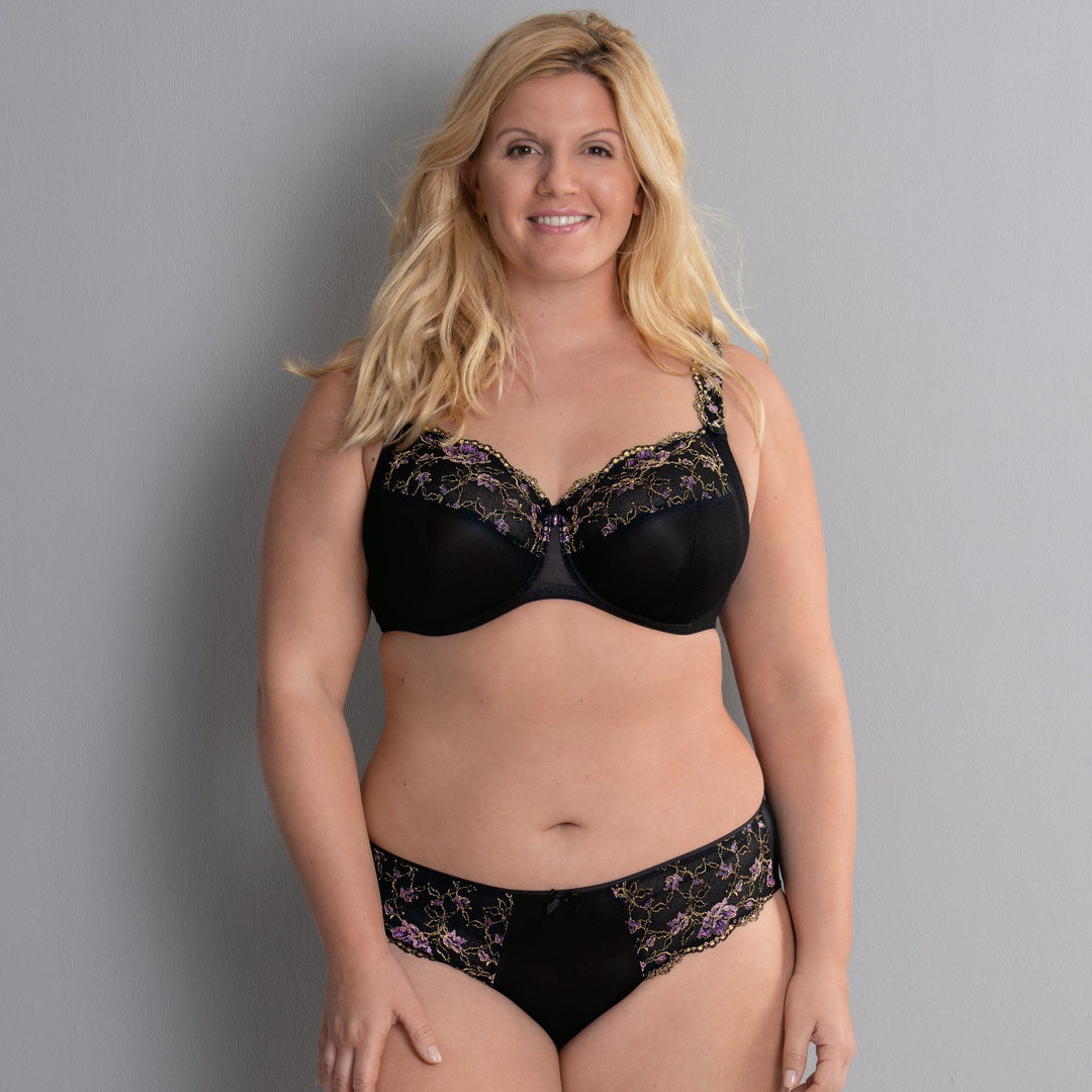 Rosa Faia - Colette Full Cup Underwired Bra Black