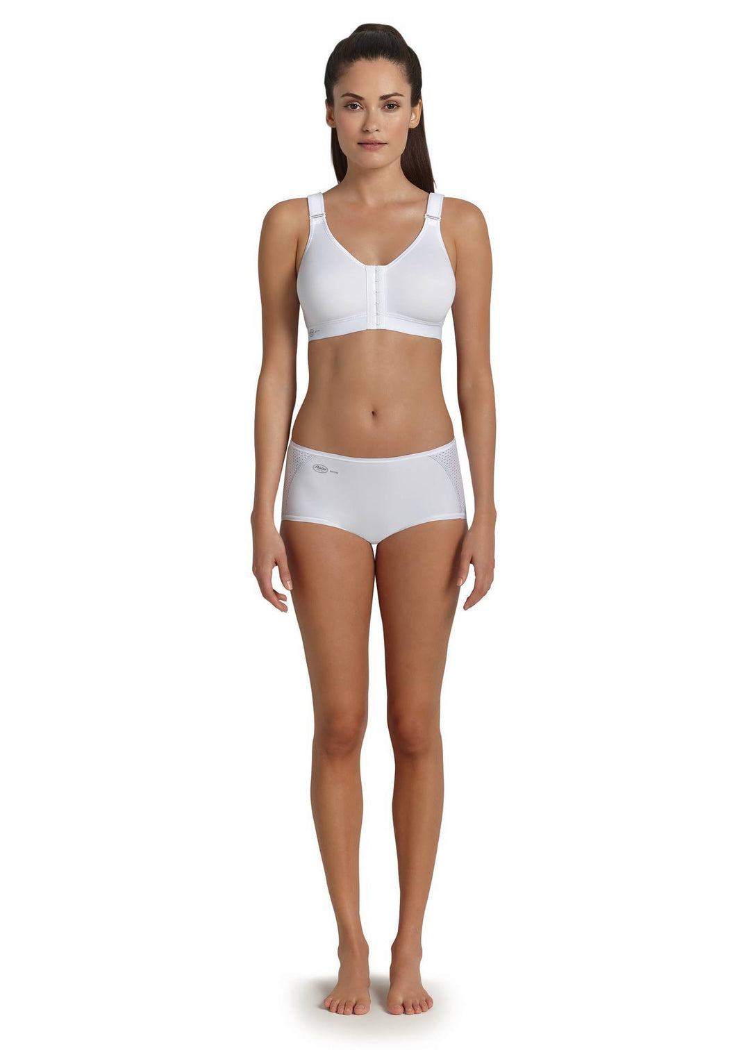Anita Active - Frontline Front Closure Sports Bra White