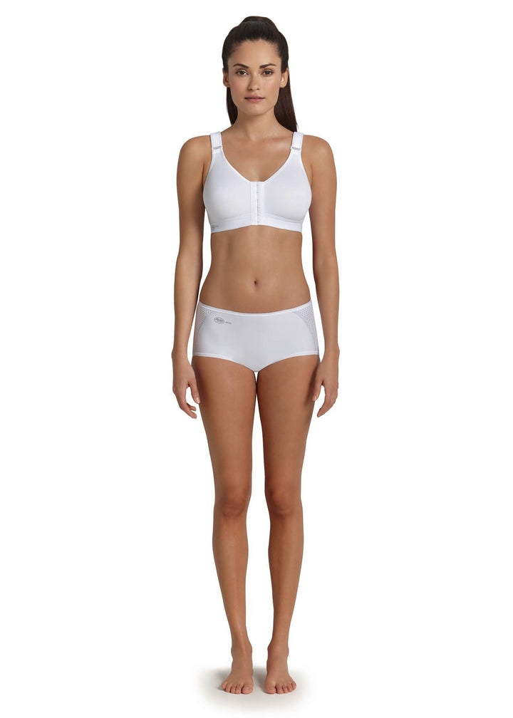 Anita Active - Frontline Front Closure Sports Bra White