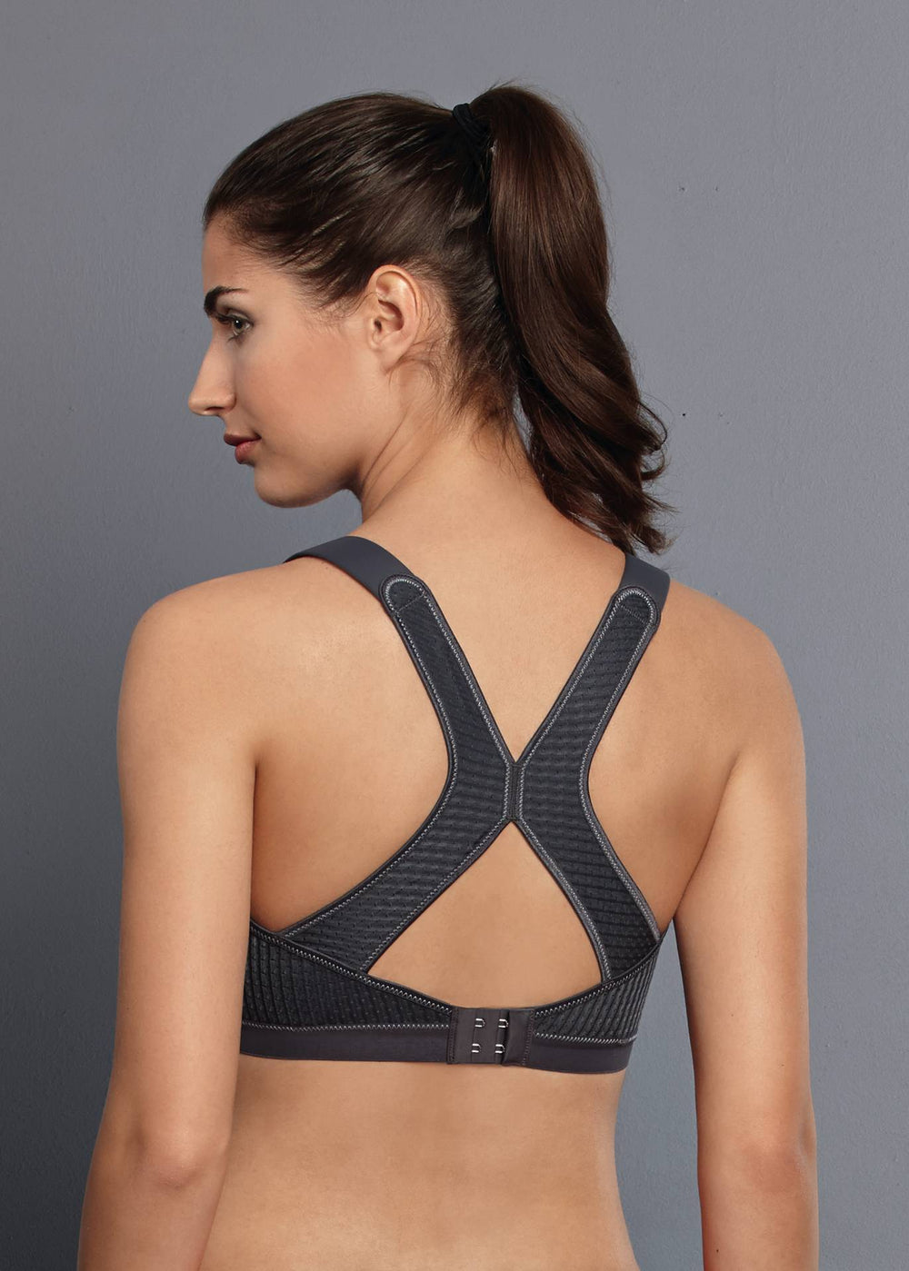 Anita Active - Dynamix Star Sports Bra X-Back Heather Grey