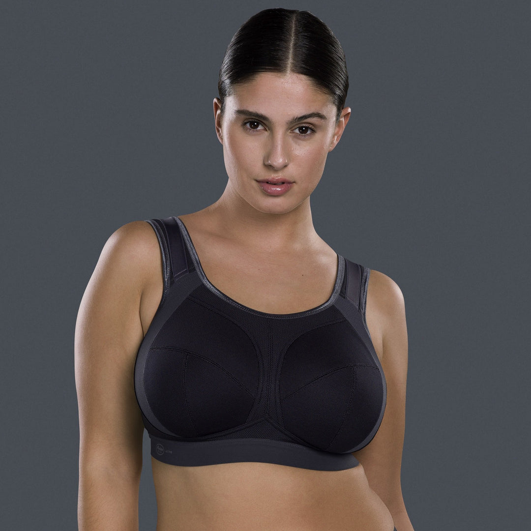Anita Active - Extreme Control Plus Sports Bra Black/Anthracite