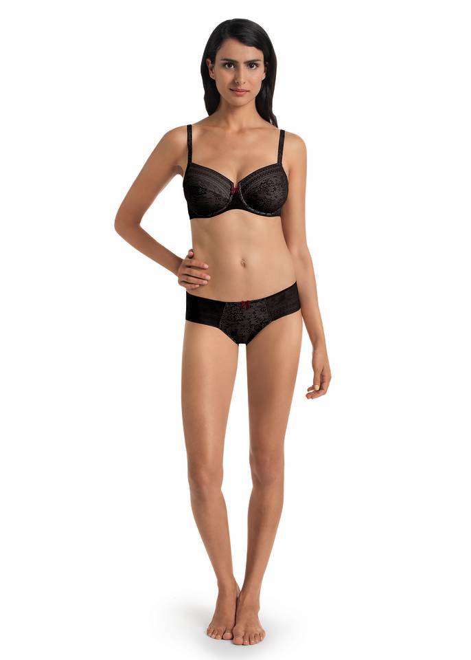 Rosa Faia - Fleur Underwired Bra Black