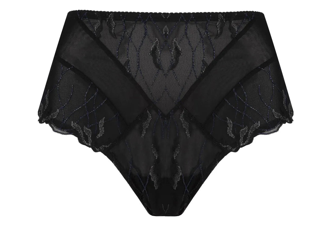 Lise Charmel - Les Nuits Chics High Waist Brief Nuit Argent Full Brief Lise Charmel