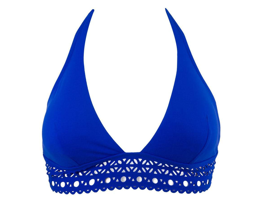 Lise Charmel - Ajourage Couture Triangle Bikini Blue Triangle Bikini Lise Charmel Swimwear 