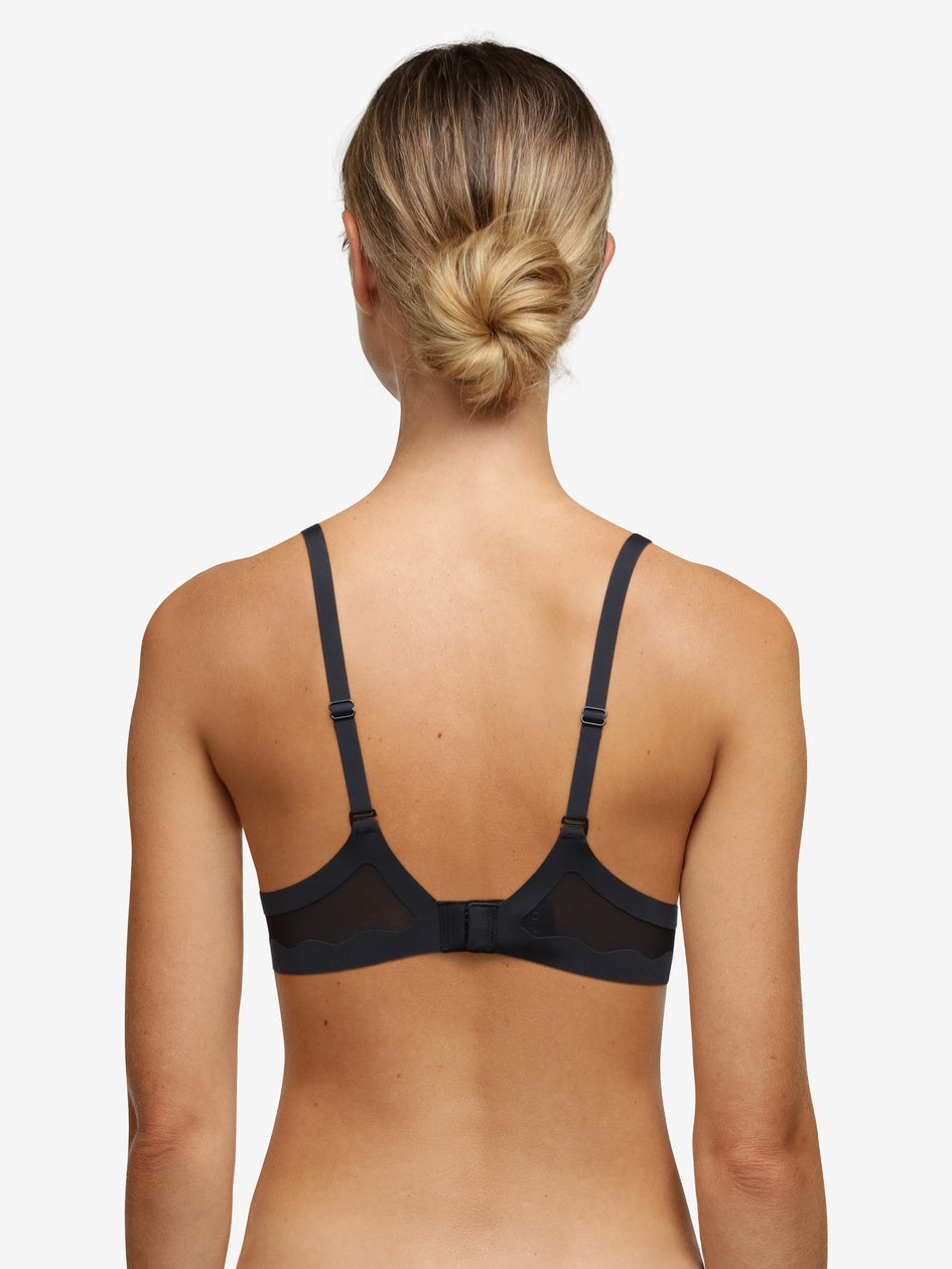 Chantelle Pure Light Full Cup Bra - Black Full Cup Bra Chantelle
