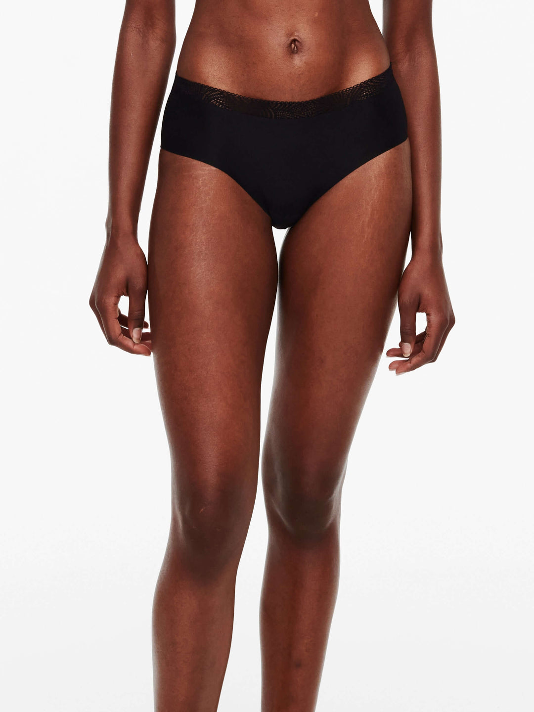 Chantelle Soft Stretch Hipster Lace - Black Hipster Chantelle