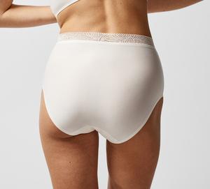 Chantelle Soft Stretch High Waist Brief Lace - Ivory High Brief Chantelle