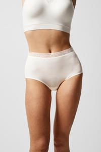 Chantelle Soft Stretch High Waist Brief Lace - Ivory High Brief Chantelle