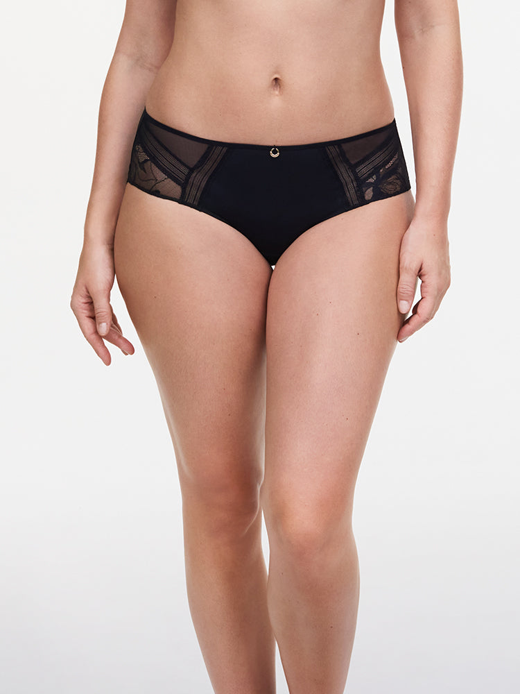 Chantelle True Lace Shorty - Black Shorty Chantelle