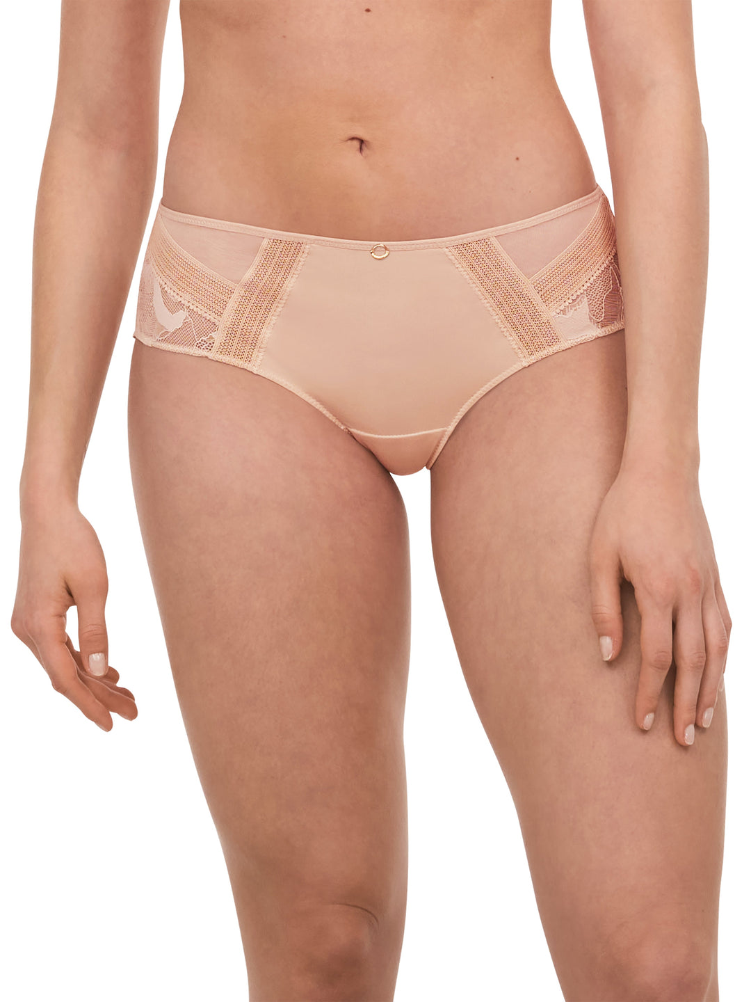 Chantelle True Lace Shorty - Golden Beige Shorty Chantelle