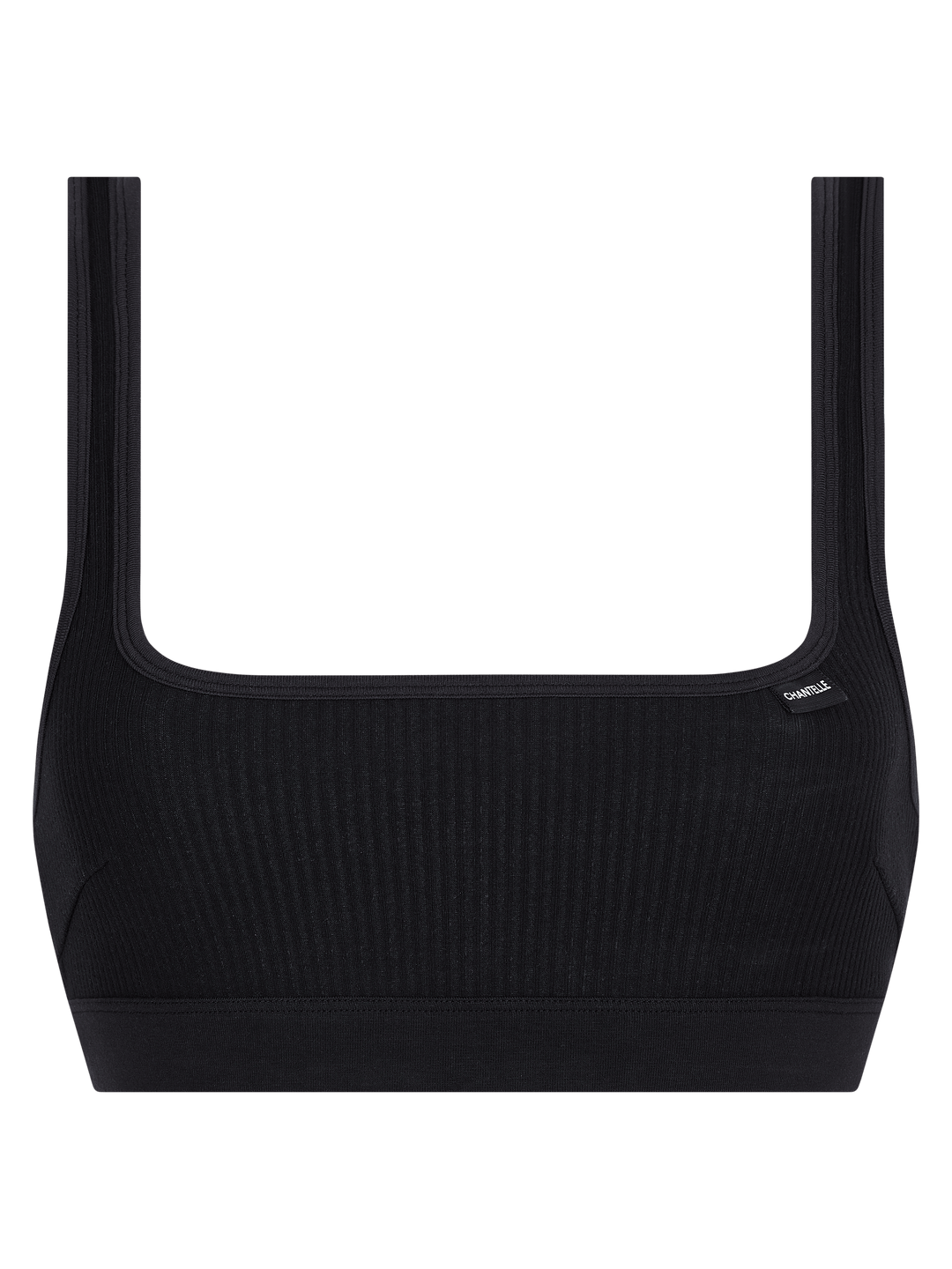 Chantelle Cotton Comfort Soft Bra - Black Soft Bra Chantelle