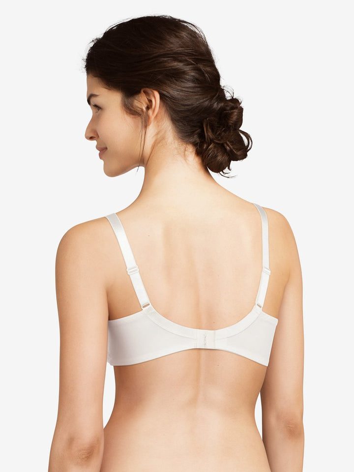 Chantelle Every Curve Half-Cup Memory Bra - Milk Half Cup Bra Chantelle