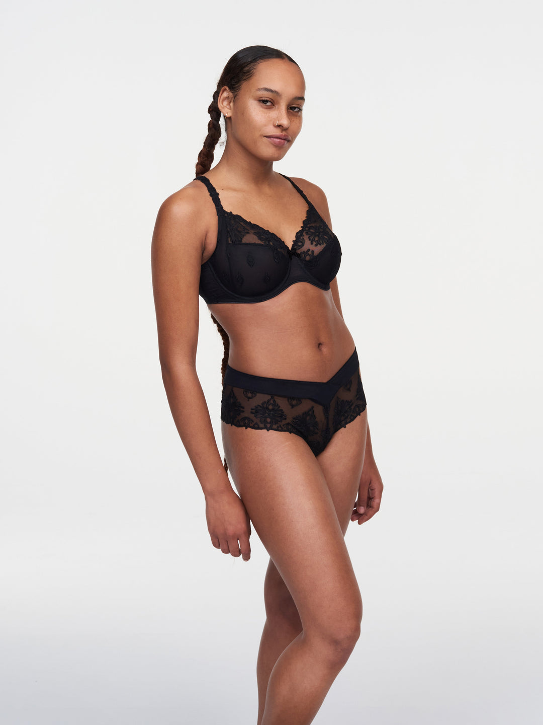 Chantelle Champs Elysees Full Cup Bra - Black Full Cup Bra Chantelle