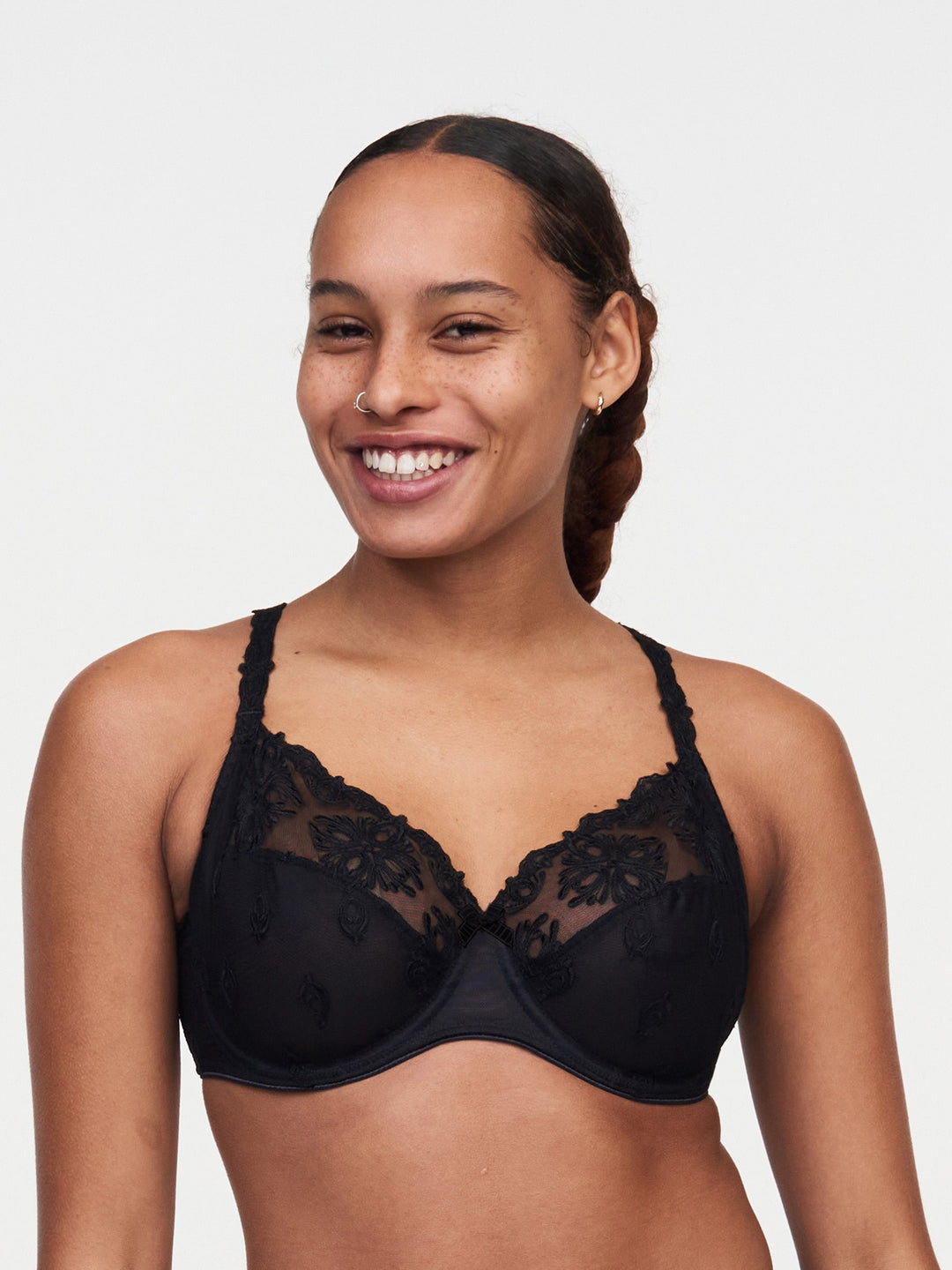 Chantelle Champs Elysees Full Cup Bra - Black Full Cup Bra Chantelle