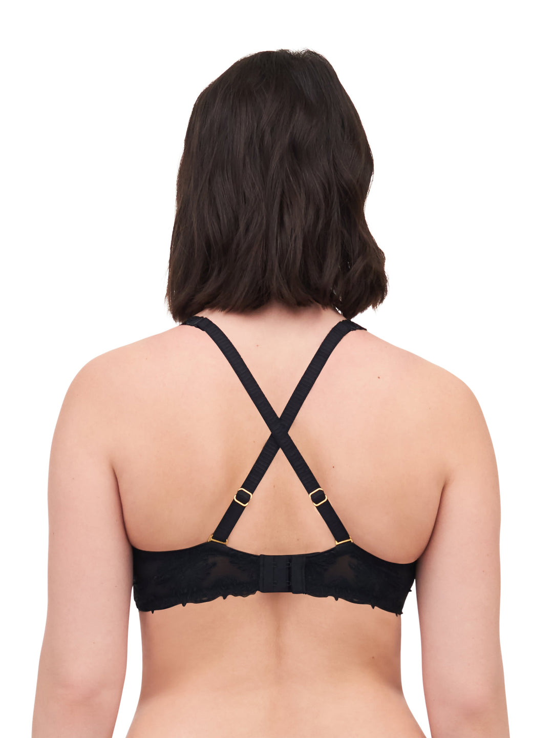 Chantelle Champs Elysees Memory Foam T-Shirt Bra - Black Full Cup Bra Chantelle