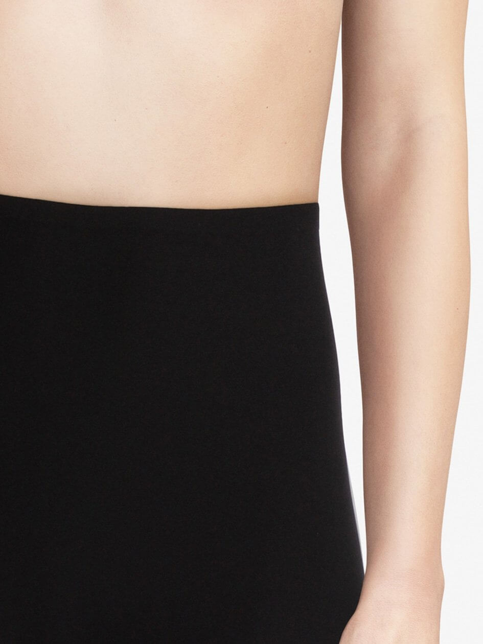 Chantelle Soft Stretch Mid Thigh Short - Black Shorty Chantelle