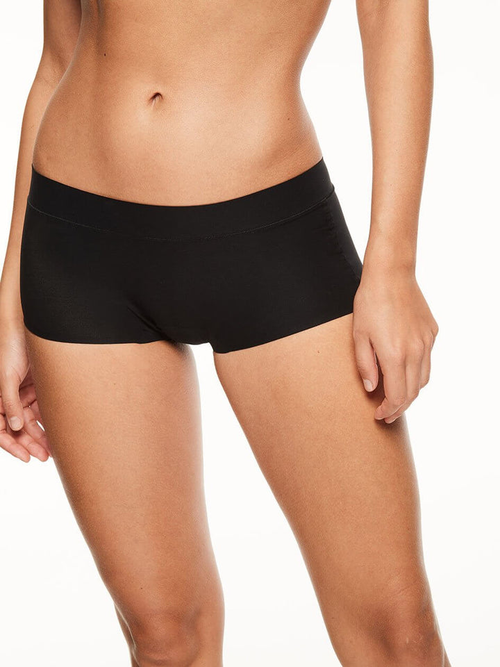 Chantelle Soft Stretch Boyshort - Black Shorty Chantelle