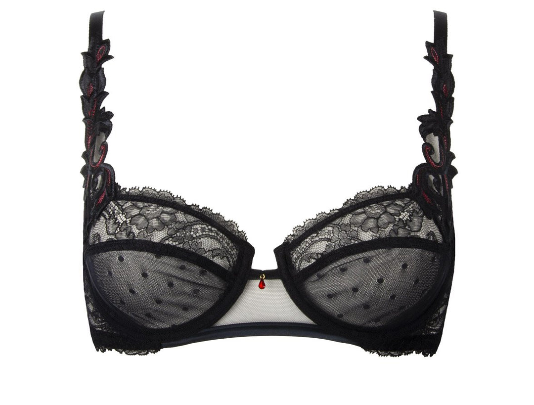 Lise Charmel - Soiree Libertine Half Cup Bra Black