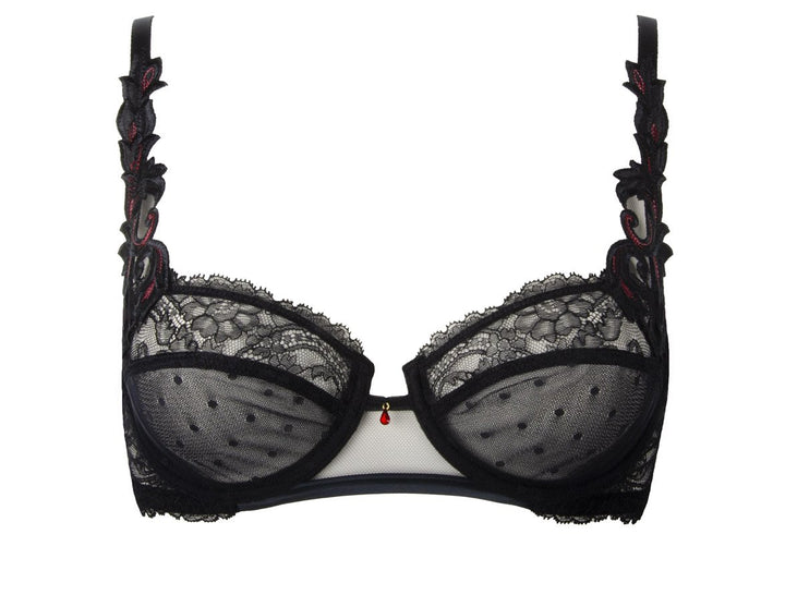 Lise Charmel - Soiree Libertine Half Cup Bra Black