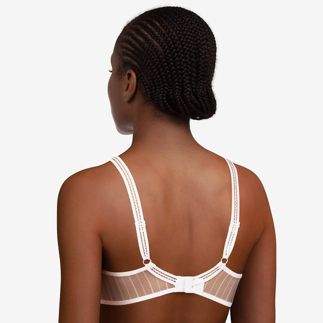 Passionata Maddie Half-Cup Bra - White Half Cup Bra Passionata