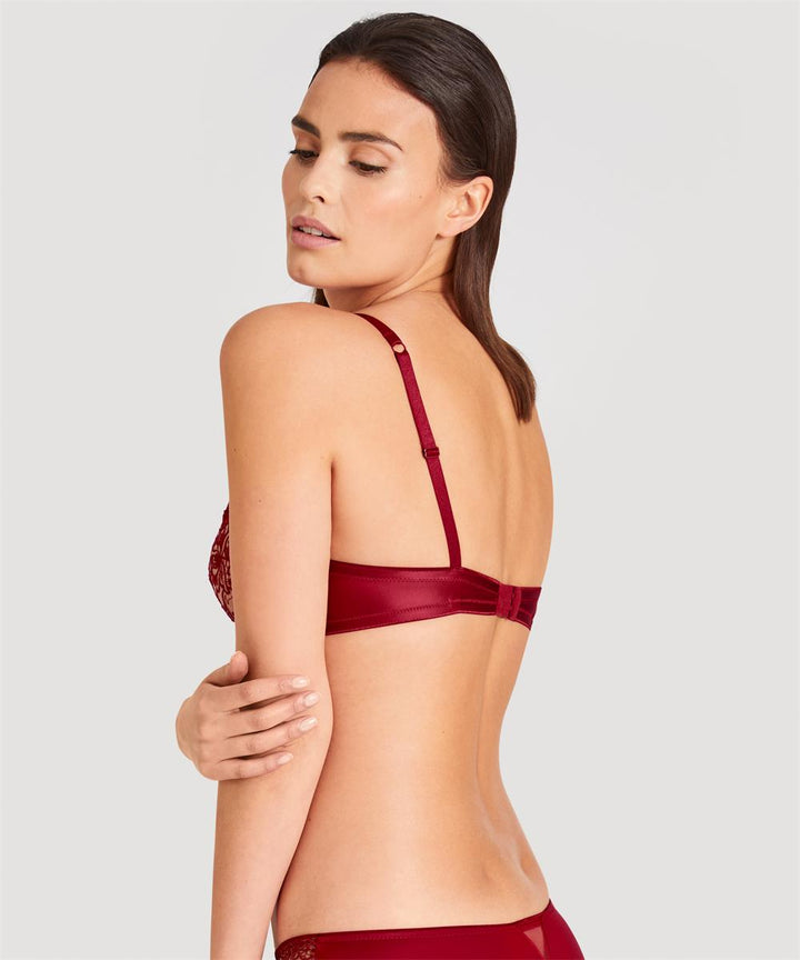 Aubade - Miss Karl Comfort Moulded Half Cup Bra Rubis