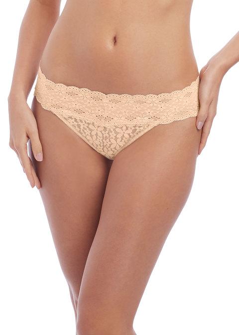 Wacoal - Halo Lace Bikini Brief Nude
