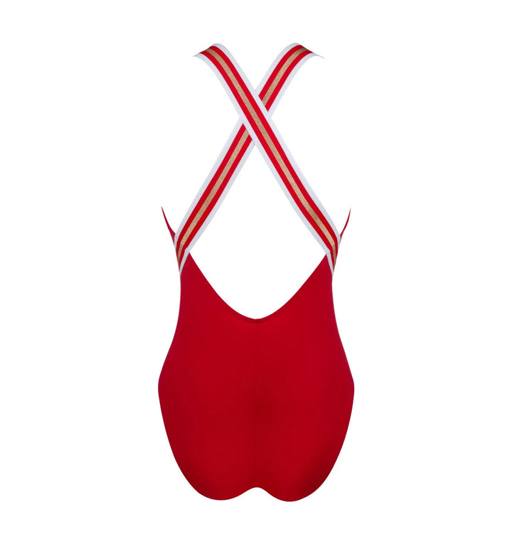 Lise Charmel Swimwear - Energie Nautique Non Wire Halter Swimsuit Flamme Nautique