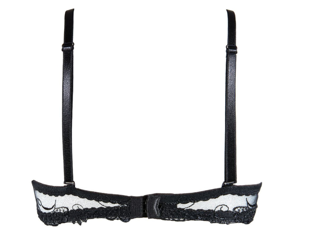 Lise Charmel - Dressing Floral Strapless Bra Noir