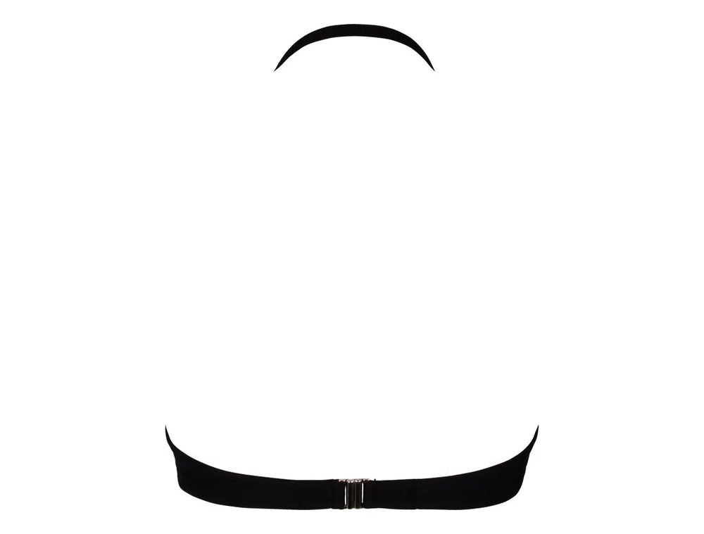 Antigel Swimwear by Lise Charmel - La Chiquissima Padded Strapless Bandeau Bikini Noir