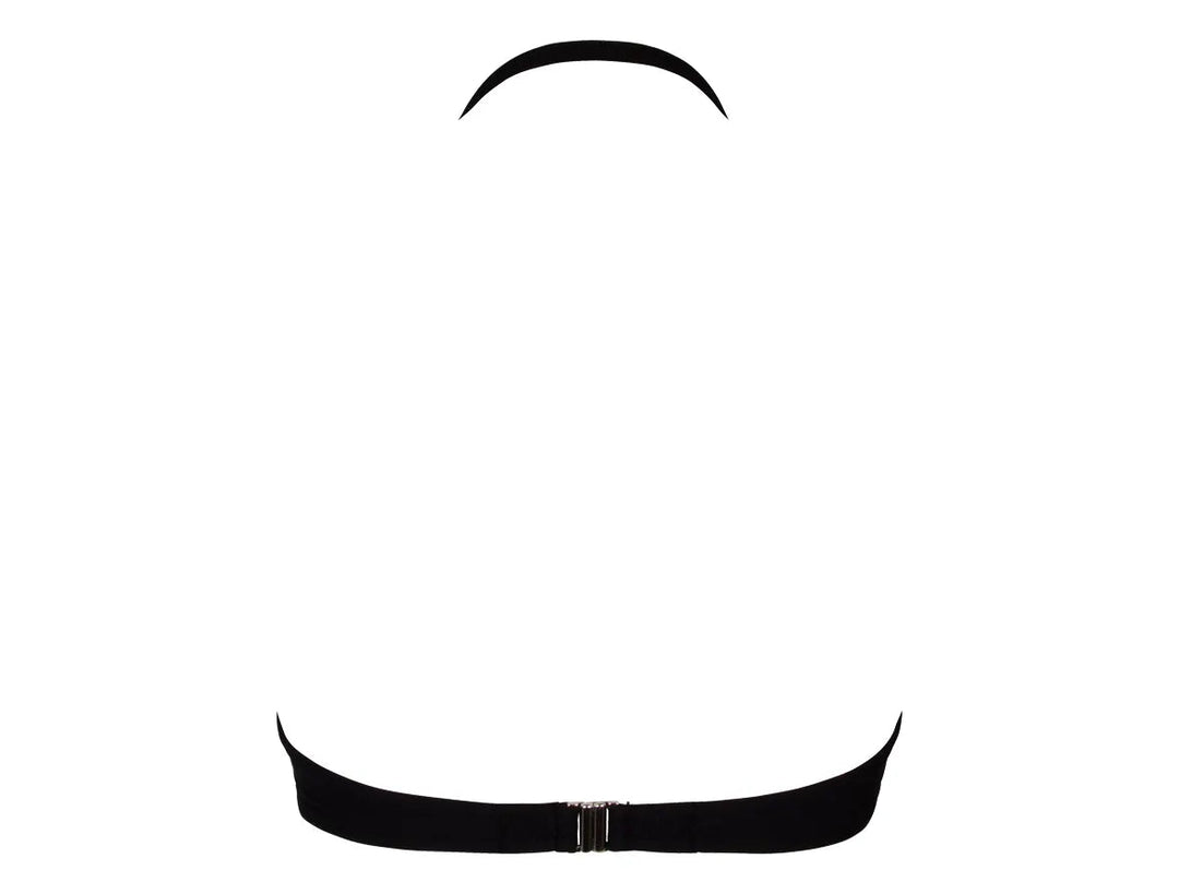 Antigel Swimwear by Lise Charmel - La Chiquissima Padded Strapless Bandeau Bikini Noir