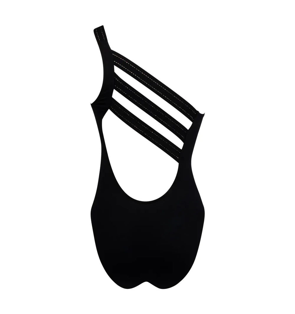 Lise Charmel Swimwear - Anneaux D Or Seduction Halter Swimsuit Noir