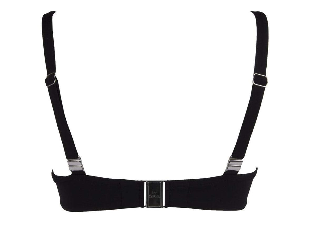Lise Charmel Swimwear - Ajourage Couture Balconet Bikini Top Noir