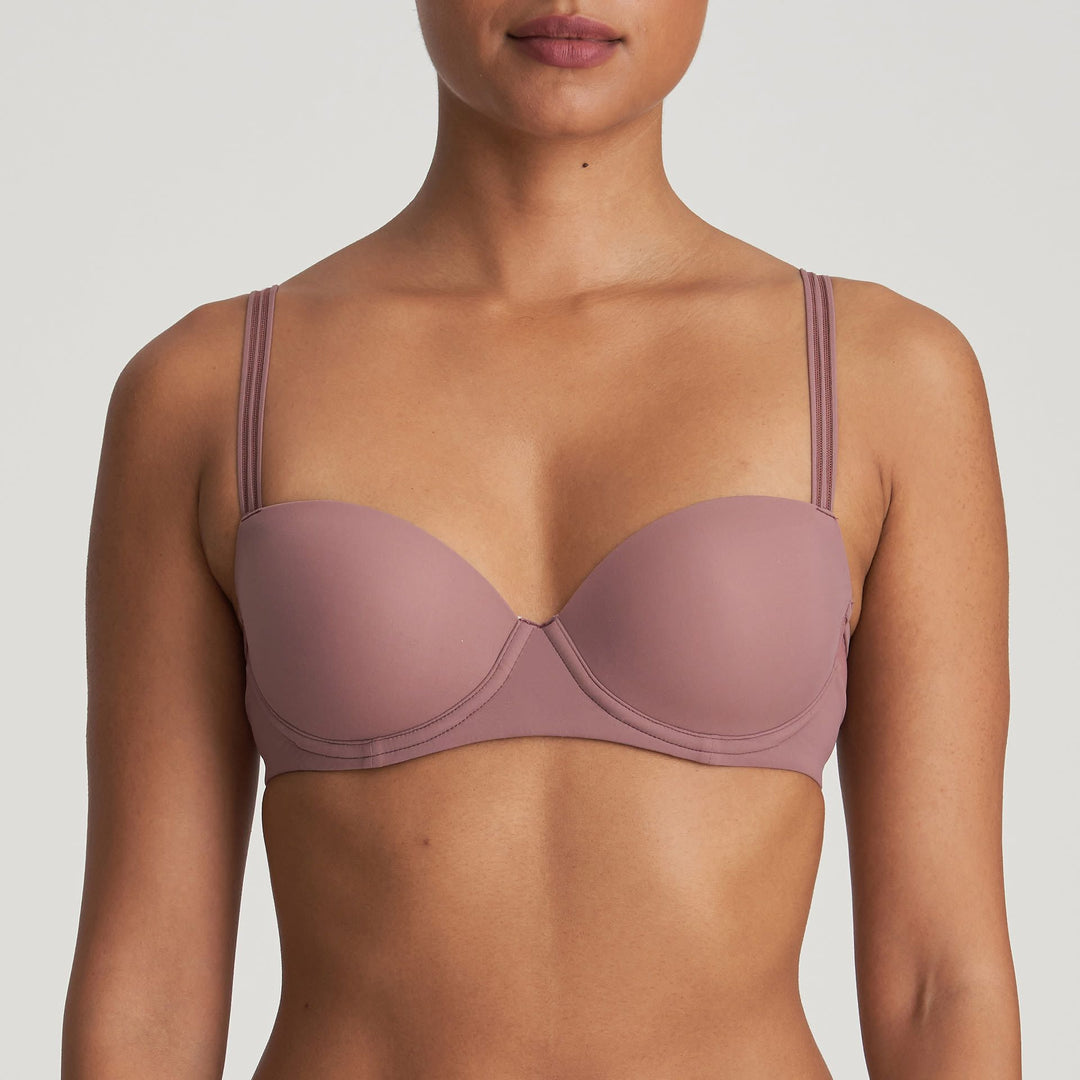Marie Jo - Louie Padded Bra Balcony Satin Taupe