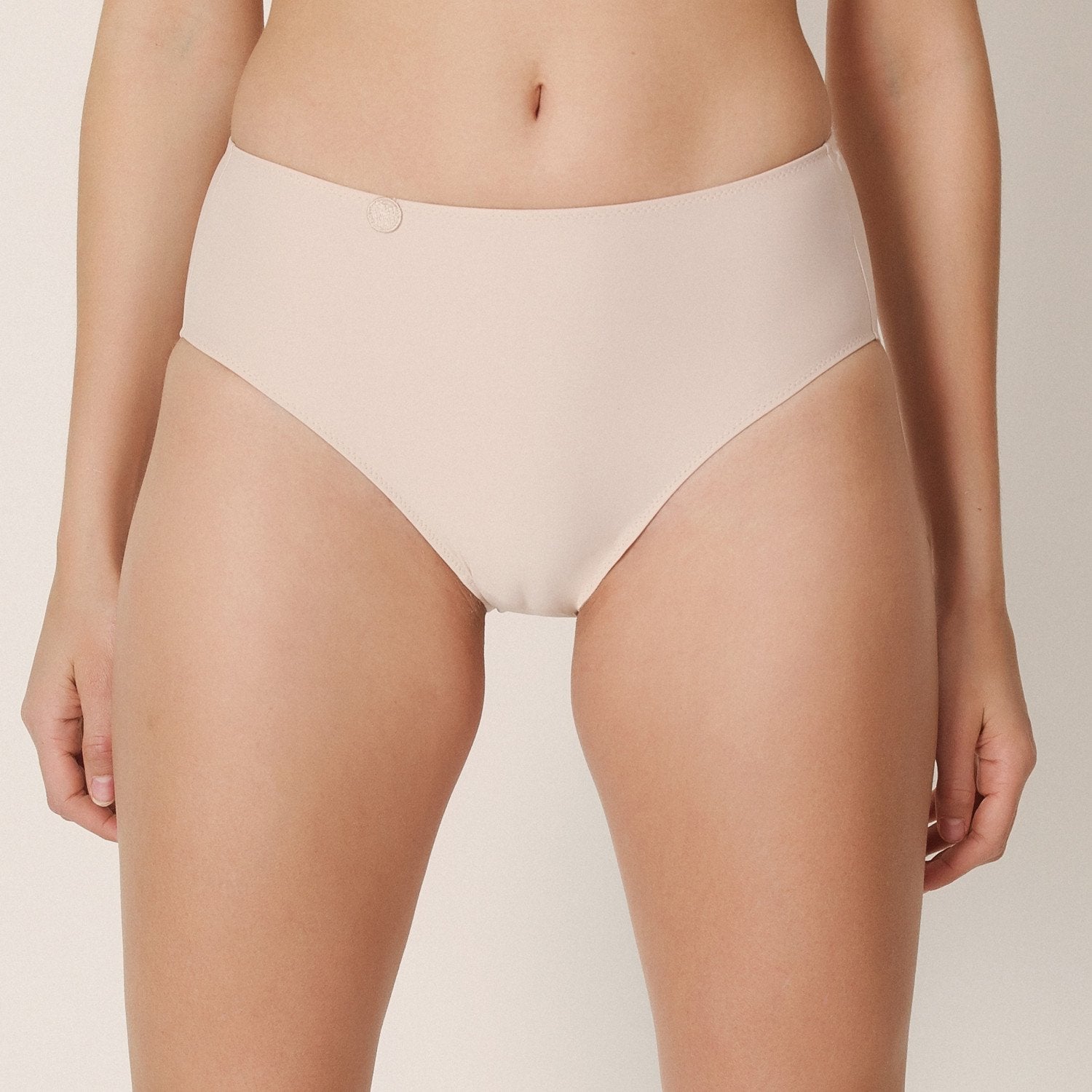 Jolie Briefs, Marine Stripe & Milk Frais