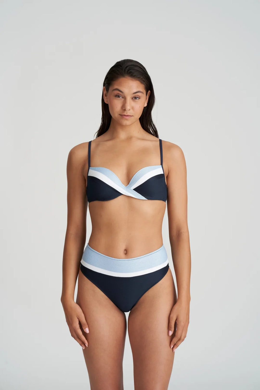 Marie Jo Swimwear Sitges Bikini Full Briefs - Cloud Party Full Bikini Brief Marie Jo Swimwear