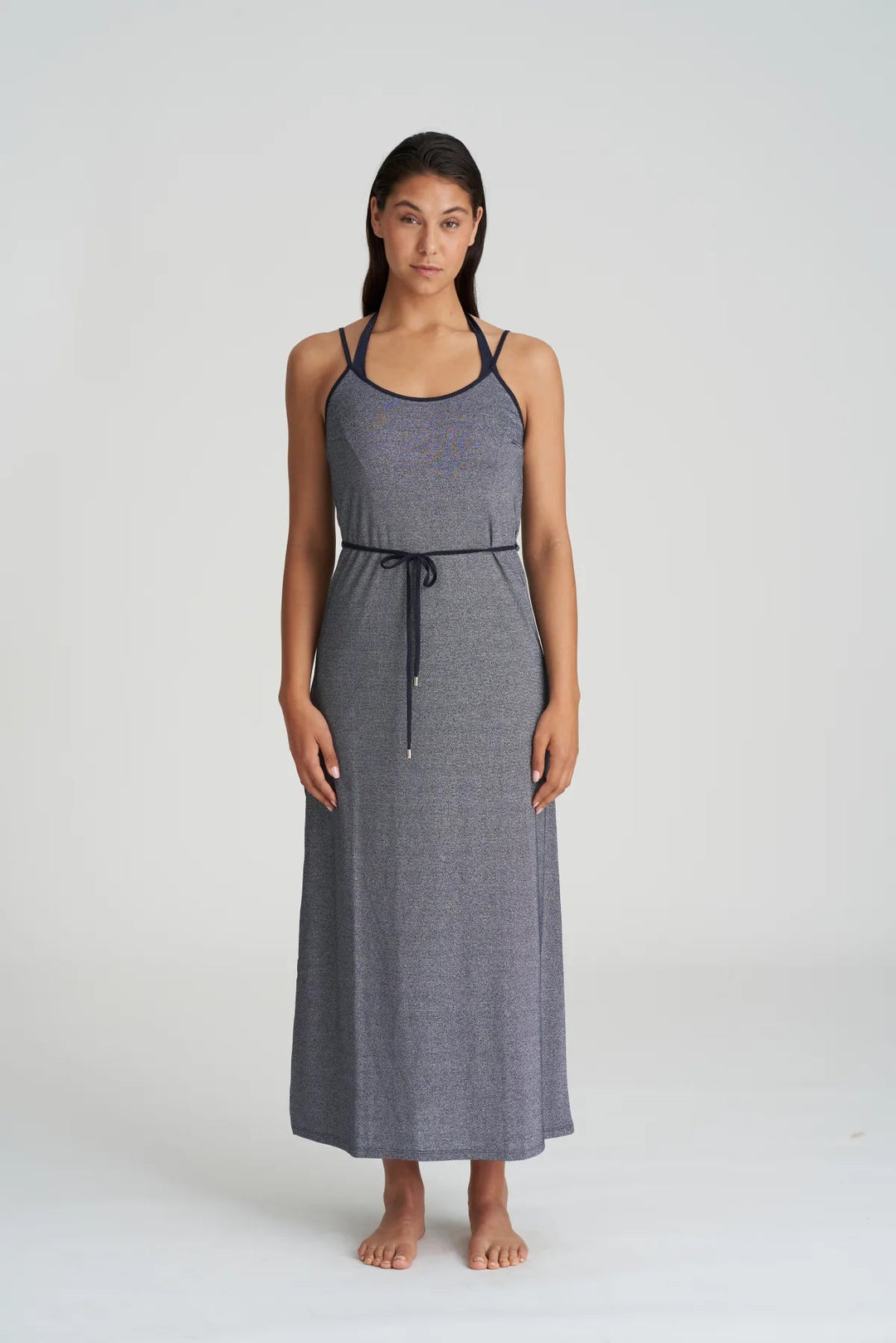 Marie Jo Swimwear San Domino Swimwear Dress Long - Evening Blue Beach Dress Marie Jo Swimwear