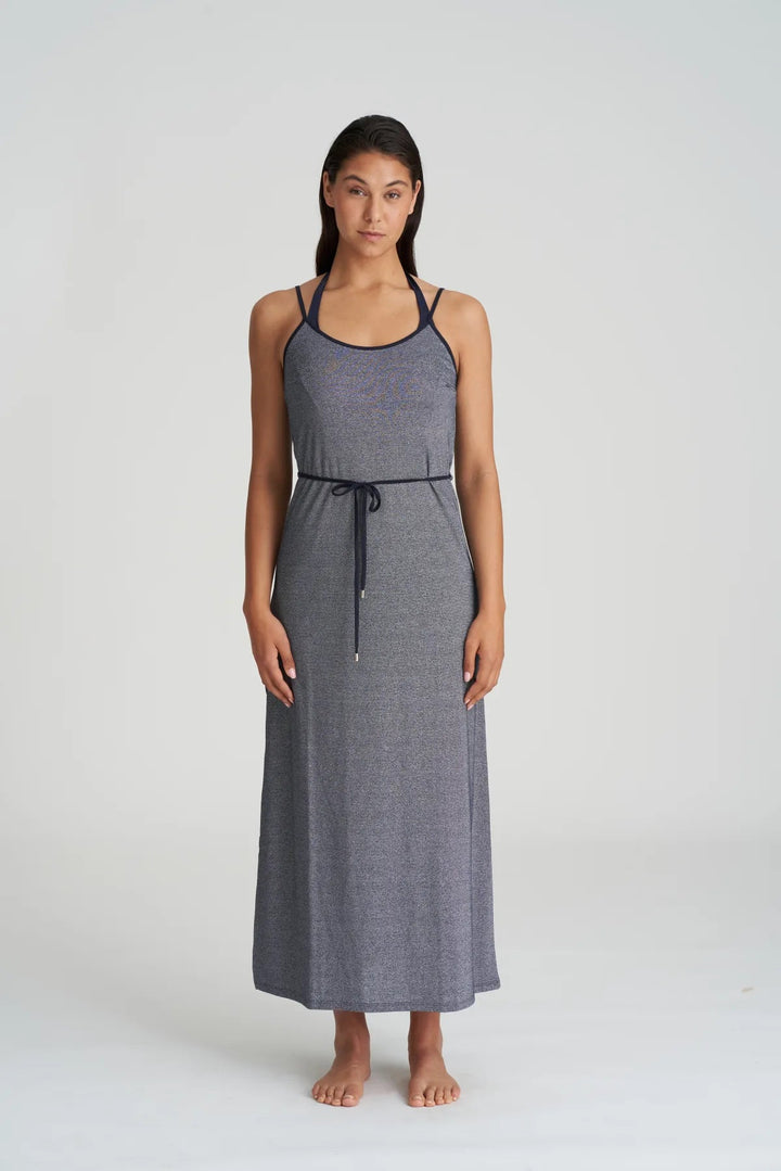 Marie Jo Swimwear San Domino Swimwear Dress Long - Evening Blue Beach Dress Marie Jo Swimwear