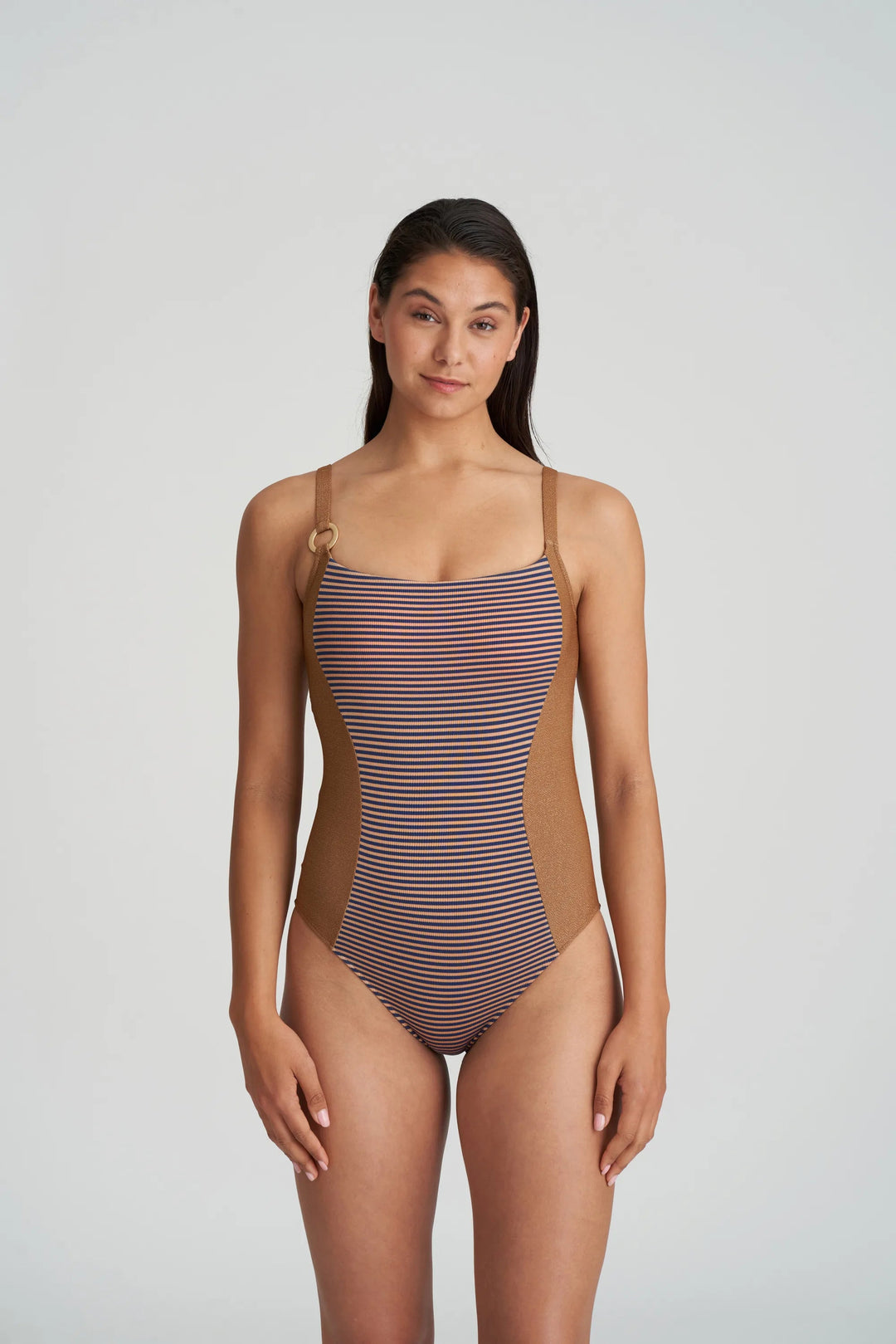 Marie Jo Swimwear Saturna Padded Swimsuit Wireless - Ocean Bronze Padded Swimsuit Marie Jo Swimwear