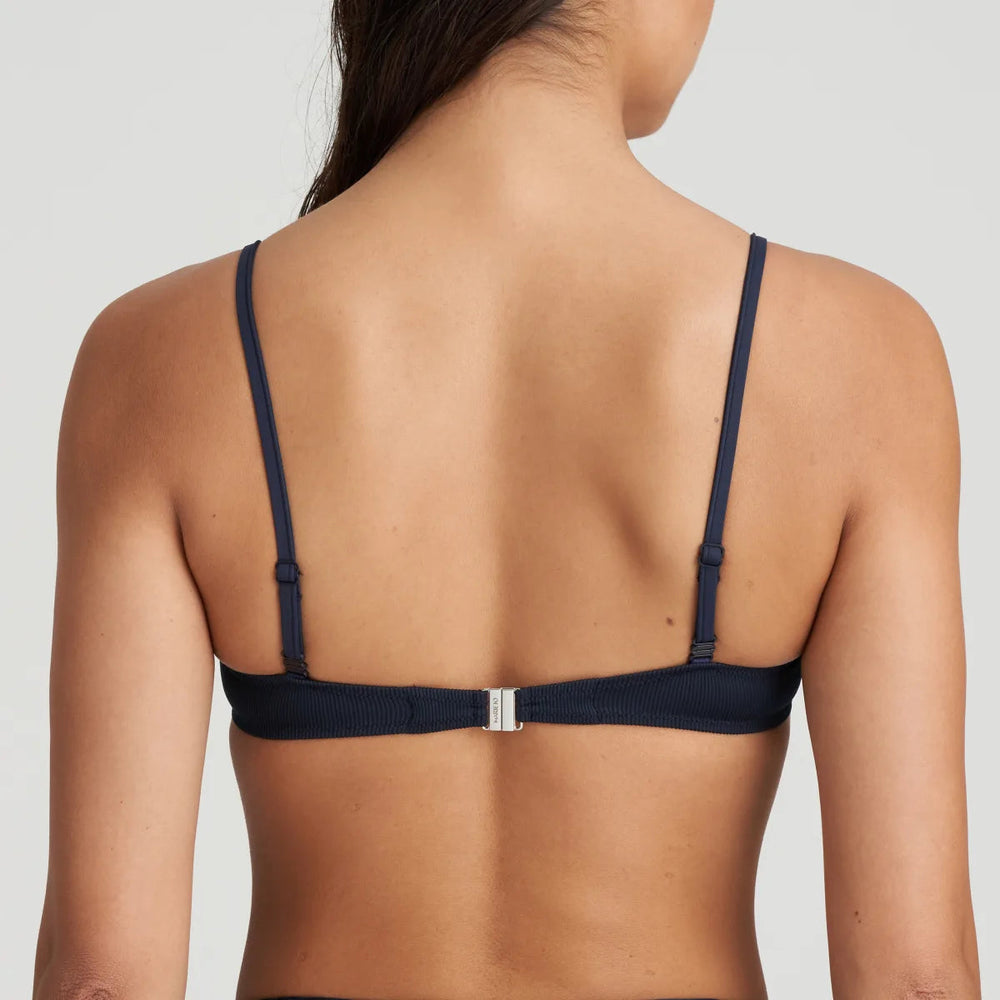 Marie Jo Swimwear Sitges Padded Plunge Bikini Top - Cloud Party Plunge Bikini Marie Jo Swimwear