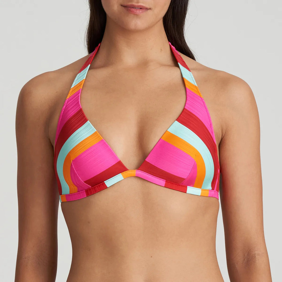 Marie Jo Swimwear Tenedos Padded Triangle Bikini Top - Jazzy Triangle Bikini Marie Jo Swimwear
