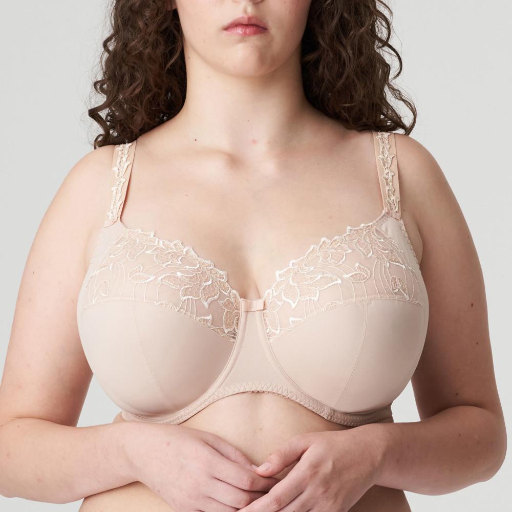 Prima Donna Women's -1815 Deauville I to K Cup Underwire Bra 016, White, 38I  at  Women's Clothing store