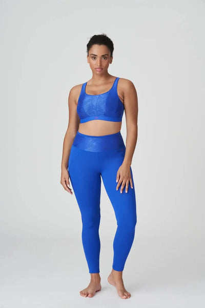 Electric blue sports clearance bra