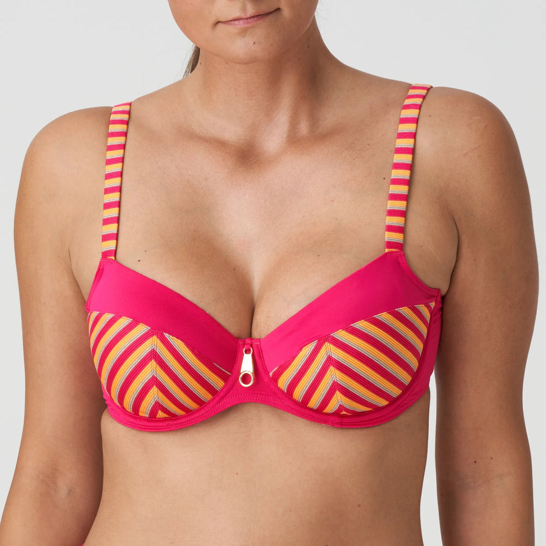 PrimaDonna Swimwear La Concha Full Cup Bikini Top - Mai Tai Full Cup Bikini PrimaDonna Swimwear